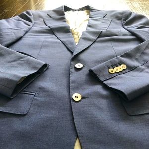 Suit Supply pure wool super 110’s blue suit
